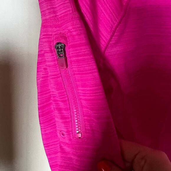 Athleta Pacifica UPF top hot pink XXS - Picture 7 of 7